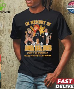 Design In Memory Of James Earl Jones 1931 2024 Thank You For The Memories T Shirt
