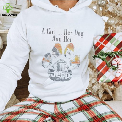 Design Jeep A Girl… Her Dog And Her Shirt