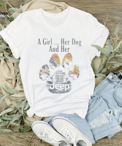 Design Jeep A Girl… Her Dog And Her Shirt