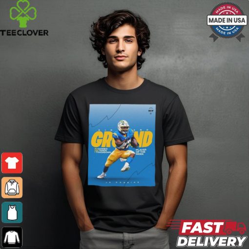 Design Jr Bobbins Los Angeles Chargers 10 Carries 135 Yards 1 Touchdown Player Of The Year shirt