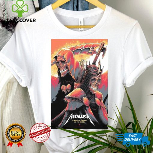 Design June 8 2023 metallica castle donington england poster t shirt,Hoodie