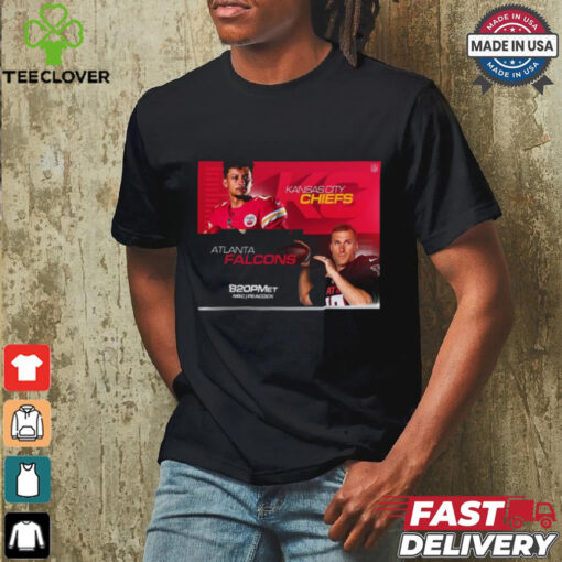 Design Kansas City Chiefs vs. Atlanta Falcons 2024 Battle NFL Week 3 Shirt