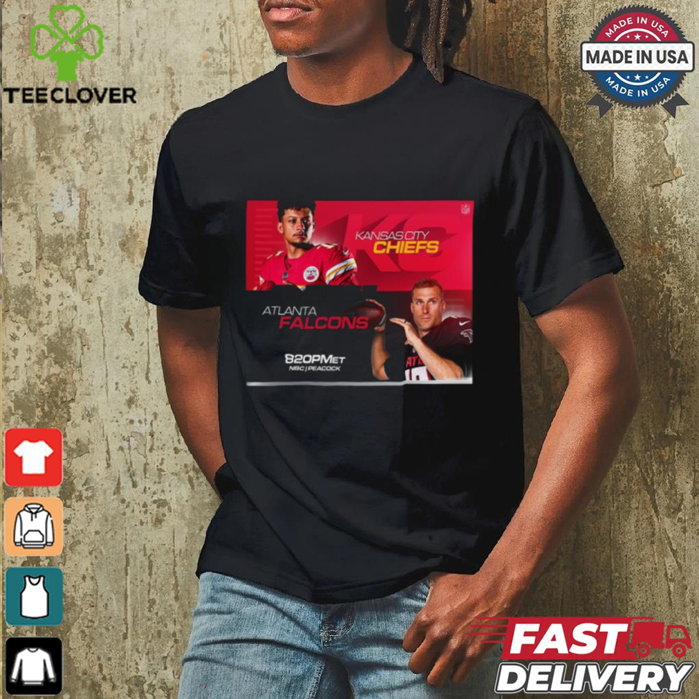 Design Kansas City Chiefs vs. Atlanta Falcons 2024 Battle NFL Week 3 Shirt Design Kansas City Chiefs vs. Atlanta Falcons 2024 Battle NFL Week 3 Shirt