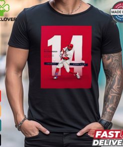 Design Kyle Schwarber 14 Leadoff Home Runs shirt