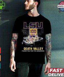 Design LSU Tigers 1924 2024 100 Years In Death Valley Thank You For The Memories T Shirt