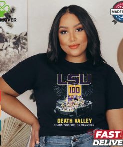 Design LSU Tigers 1924 2024 100 Years In Death Valley Thank You For The Memories T Shirt