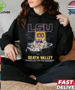 Design LSU Tigers 1924 2024 100 Years In Death Valley Thank You For The Memories T Shirt
