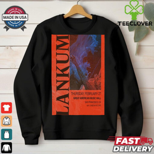 Design Lankum Feb 27 2025 Great American Music Hall In San Francisco CA Tour Poster Shirt