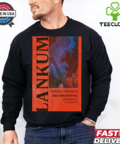 Design Lankum Feb 27 2025 Great American Music Hall In San Francisco CA Tour Poster Shirt