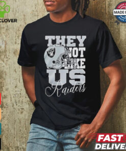 Design Las Vegas Raiders They Not Like Us Raiders Shirt