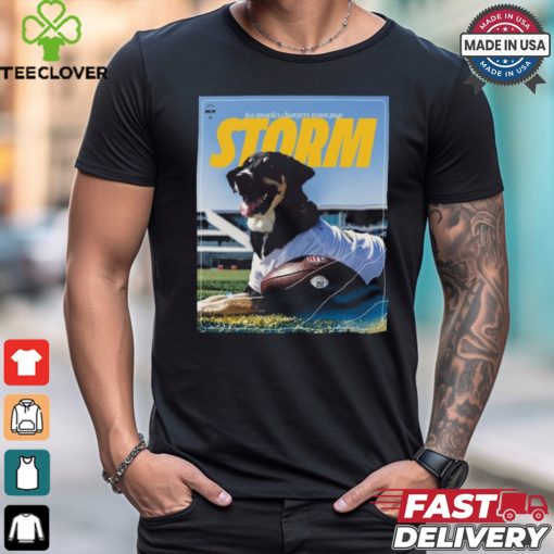 Design Los Angeles Chargers Team Pup Storm shirt