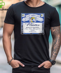 Design Los Angeles Rams Kings Of Football Budweiser Beer Shirt