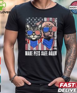 Design Make Pets Safe Again Trump Harris Debate Eating The Dogs Cat T Shirt