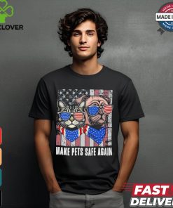 Design Make Pets Safe Again Trump Harris Debate Eating The Dogs Cat T Shirt