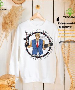 Design Making America Stronger Again DJT Decal Shirt
