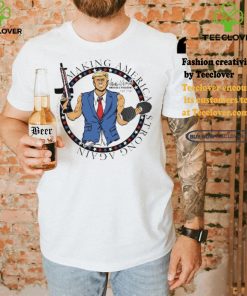 Design Making America Stronger Again DJT Decal Shirt
