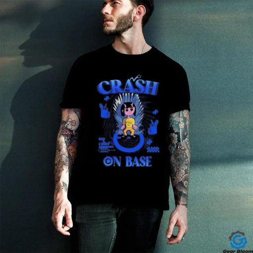 Design Men Crash On Base Top Caller Shirt