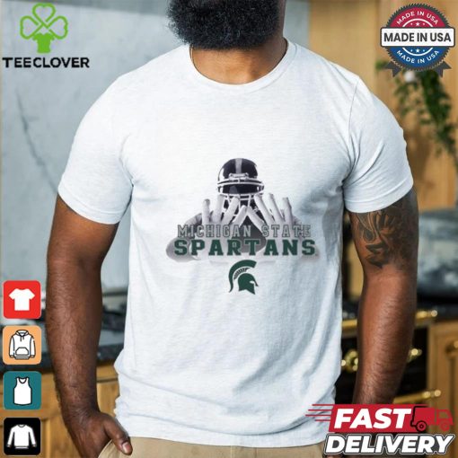 Design Michigan State Spartans Kevin Raglan Sun Shirt