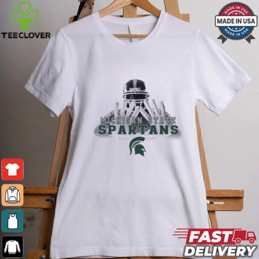 Design Michigan State Spartans Kevin Raglan Sun Shirt