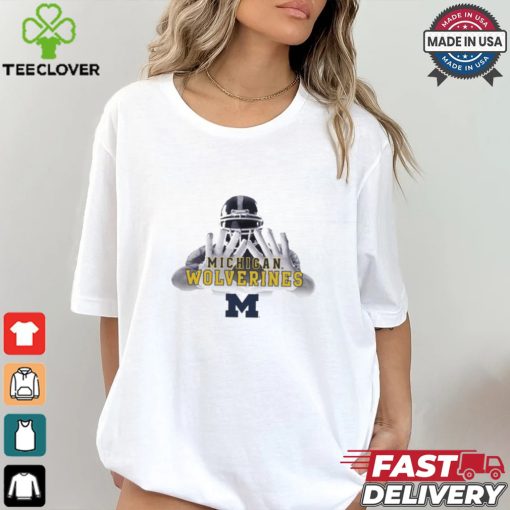 Design Michigan Wolverines Kevin Raglan Sun Shirt