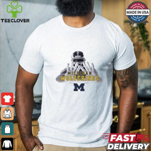 Design Michigan Wolverines Kevin Raglan Sun Shirt