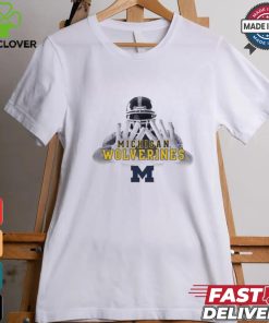 Design Michigan Wolverines Kevin Raglan Sun Shirt