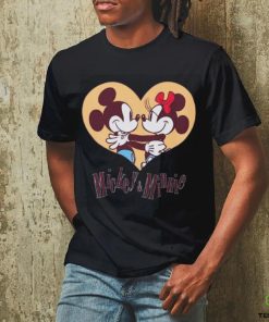 Design Mickey And Minnie Heart T Shirt