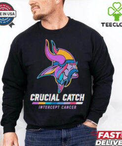 Design Minnesota Vikings 2024 Crucial Catch Intercept Cancer Awareness T Shirt 3 Design Minnesota Vikings 2024 Crucial Catch Intercept Cancer Awareness T Shirt