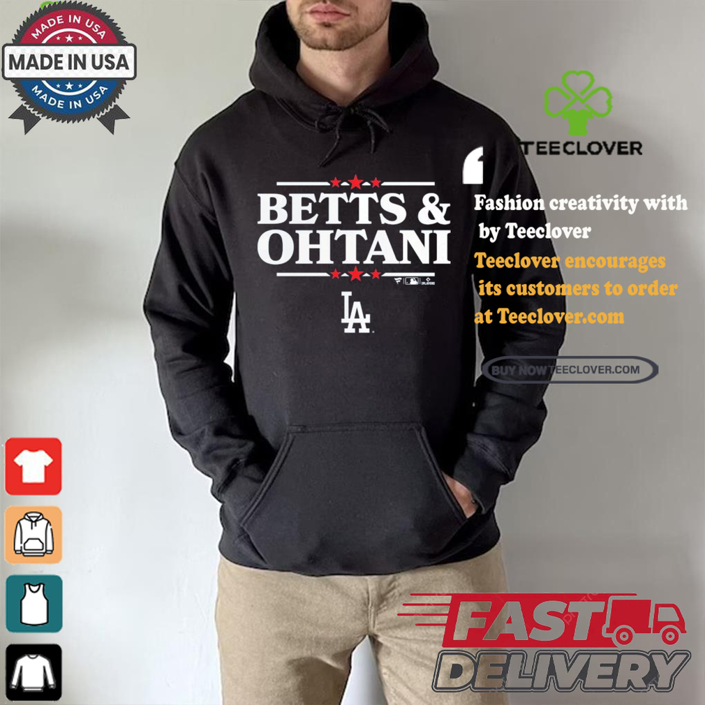 Design Mookie Betts & Shohei Ohtani Royal Los Angeles Dodgers Election Player Shirt Design Mookie Betts & Shohei Ohtani Royal Los Angeles Dodgers Election Player Shirt