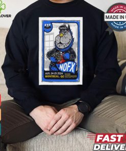 Design NOFX Canada Tour In Montreal QC On August 24 25 2024 Poster Shirt