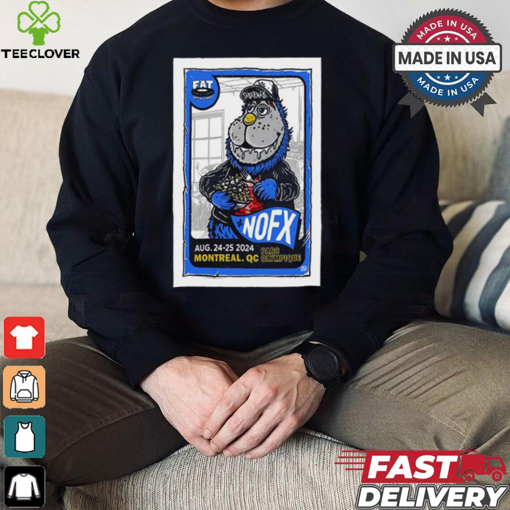 Design NOFX Canada Tour In Montreal QC On August 24 25 2024 Poster Shirt Design NOFX Canada Tour In Montreal QC On August 24 25 2024 Poster Shirt