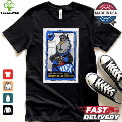 Design NOFX Canada Tour In Montreal QC On August 24 25 2024 Poster Shirt