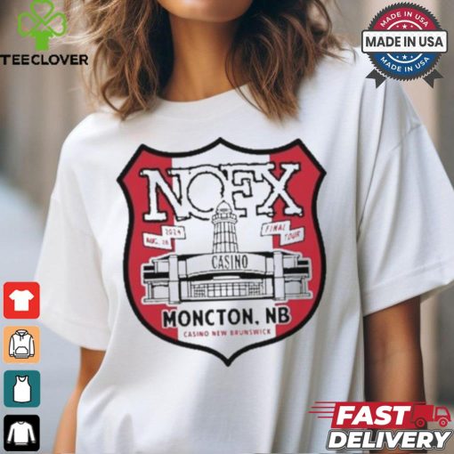 Design NOFX Show Moncton, NB, Canada Aug 28 + 29, 2024 Shirt