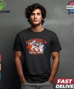 Design Nashville Christian vs. Clarksville Academy Crush The Cougars 2024 Homecoming Shirt