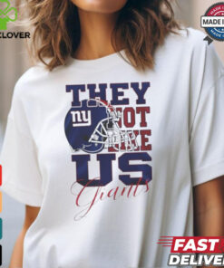 Design New York Giants They Not Like Us Giants Shirt