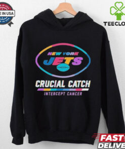 Design New York Jets 2024 Crucial Catch Intercept Cancer Awareness T Shirt