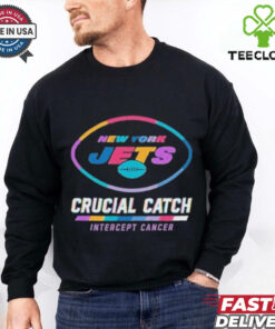 Design New York Jets 2024 Crucial Catch Intercept Cancer Awareness T Shirt