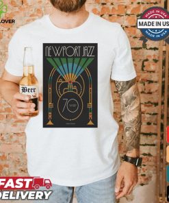 Design NewPort Jazz 70th Anniversary Commemorative Summer Of Jazz 2024 Poster Shirt