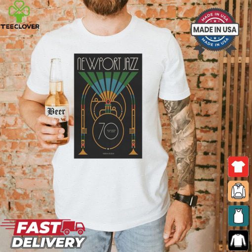 Design NewPort Jazz 70th Anniversary Commemorative Summer Of Jazz 2024 Poster Shirt