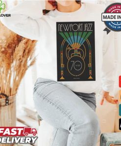Design NewPort Jazz 70th Anniversary Commemorative Summer Of Jazz 2024 Poster Shirt