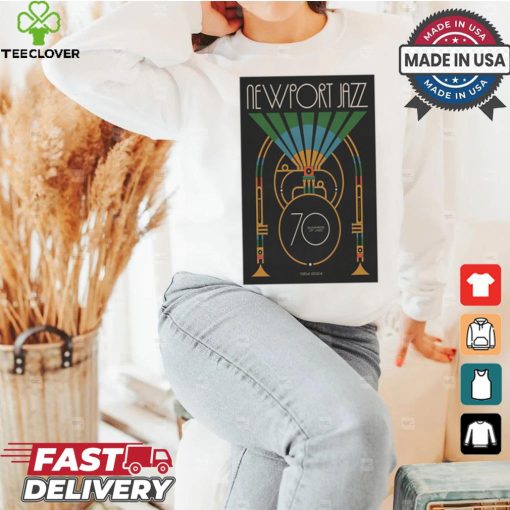 Design NewPort Jazz 70th Anniversary Commemorative Summer Of Jazz 2024 Poster Shirt