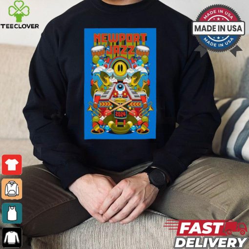 Design Newport Jazz Festival Tour 2024 Poster Shirt