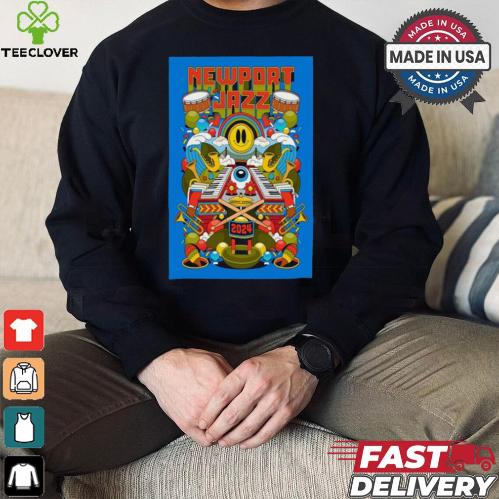 Design Newport Jazz Festival Tour 2024 Poster Shirt Design Newport Jazz Festival Tour 2024 Poster Shirt