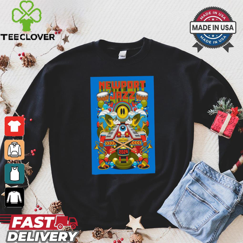 Design Newport Jazz Festival Tour 2024 Poster Shirt Design Newport Jazz Festival Tour 2024 Poster Shirt