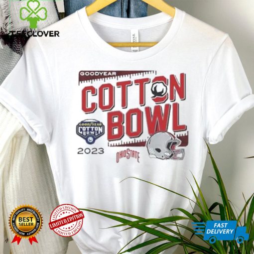 Design Ohio State Buckeyes 2023 Goodyear Cotton Bowl Vintage Helmet T Shirt