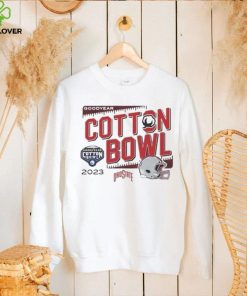 Design Ohio State Buckeyes 2023 Goodyear Cotton Bowl Vintage Helmet T Shirt