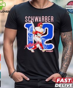 Design Philadelphia Phillies Kyle Schwarber At Bat signature shirt