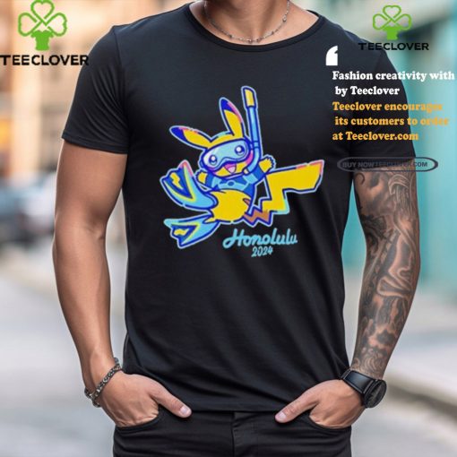 Design Pokémon Go World Championships 2024 Pikachu Honolulu Shirt