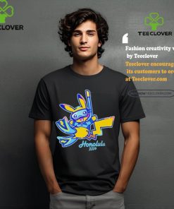 Design Pokémon Go World Championships 2024 Pikachu Honolulu Shirt