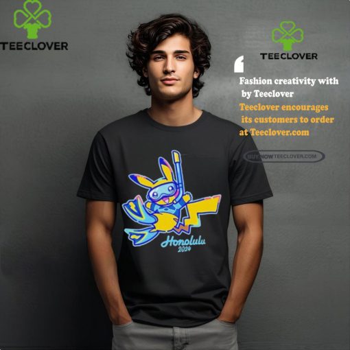 Design Pokémon Go World Championships 2024 Pikachu Honolulu Shirt